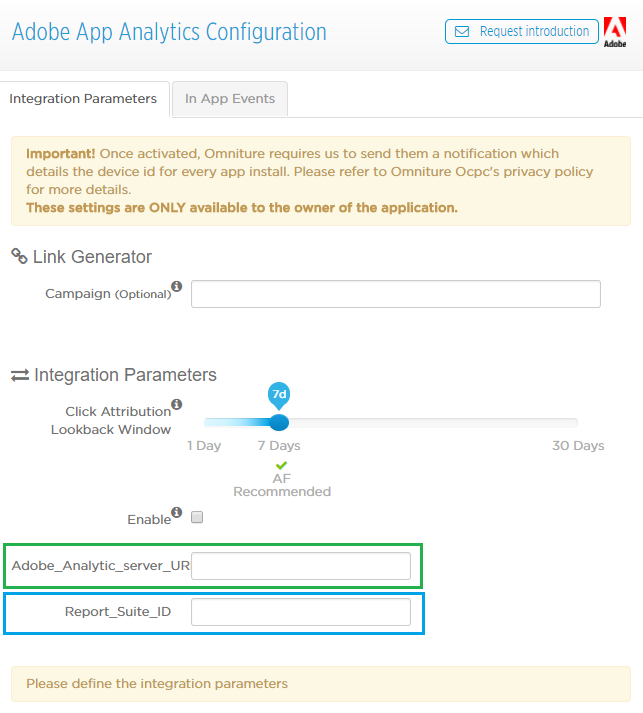 Adobe Analyticsとappsflyerの連携 ヘルプセンター