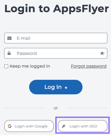 AppsFlyer_login_page.png