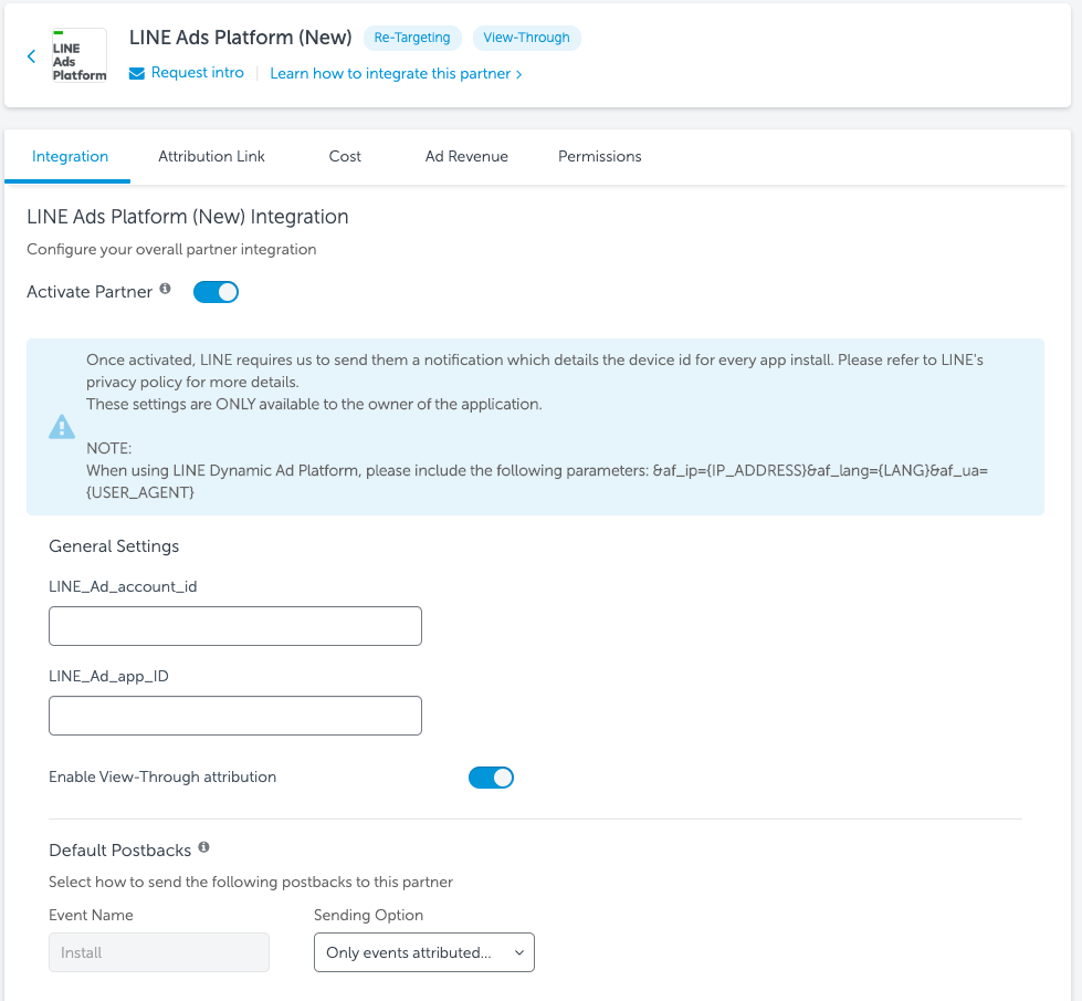 Line Ads Platform Campaign Configuration Help Center